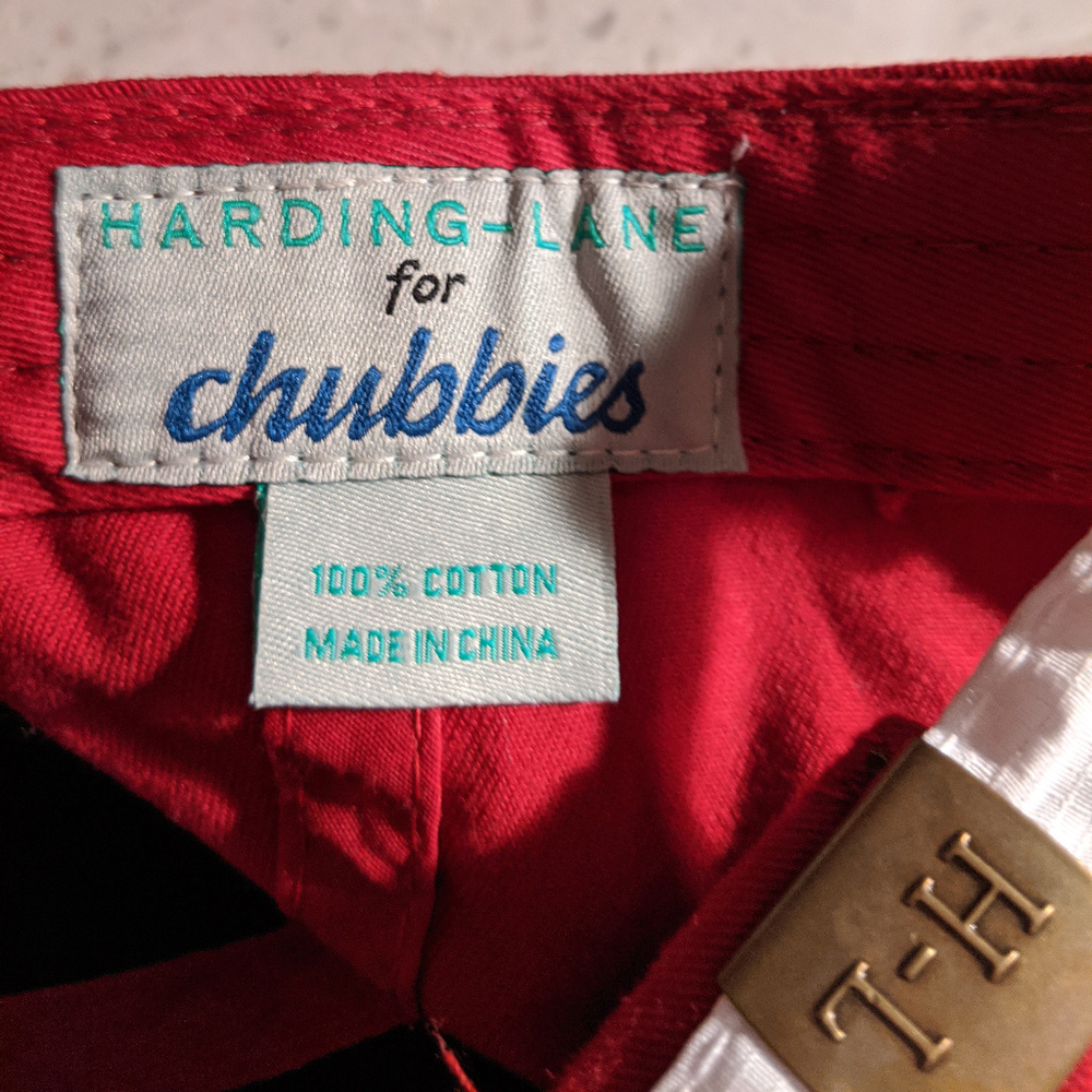 Chubbies Adjustable Red Hat - Picture 3 of 3
